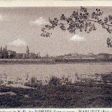 Abbaye Notre Dame des Dombes Vue générale du Monastère et ses dépendances côte Est